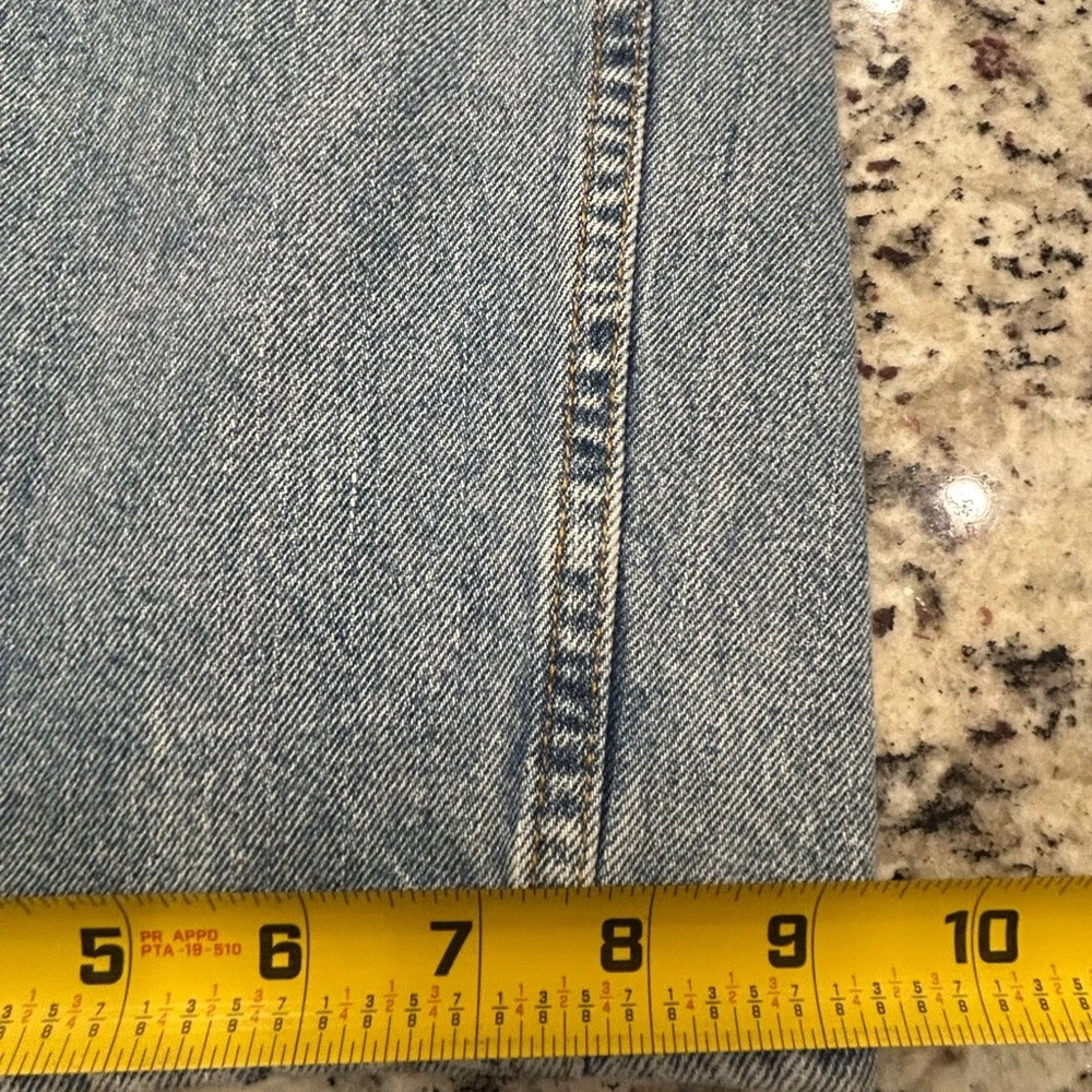 Levi's‎ 505 VTG Men's Regular Fit Straight Leg Light Wash Blue Jeans 42/32